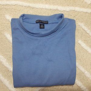 Port Authority Light Blue Unisex 5XL Long Sleeve Turtle Neck Sweater Plus Size